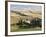 Farmhouse and Cypress Trees in the Early Morning, San Quirico d'Orcia, Tuscany, Italy-Ruth Tomlinson-Framed Photographic Print