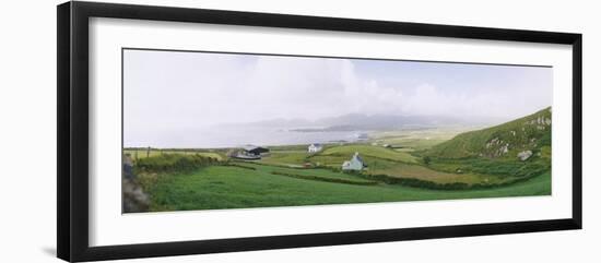 Farmhouse at a Seaside, County Kerry, Munster, Republic of Ireland-null-Framed Photographic Print