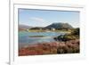 Farmhouse at Gasvaer, Kvalfjord, Troms, North Norway, Norway, Scandinavia, Europe-David Lomax-Framed Photographic Print