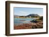 Farmhouse at Gasvaer, Kvalfjord, Troms, North Norway, Norway, Scandinavia, Europe-David Lomax-Framed Photographic Print