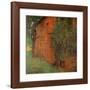 Farmhouse at Kammer-Gustav Klimt-Framed Art Print