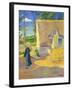 Farmhouse at Le Pouldu, by Paul Serusier, 1890, French post-impressionist painting,-Paul Serusier-Framed Art Print