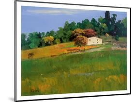 Farmhouse at Noon-Peter Fiore-Mounted Art Print