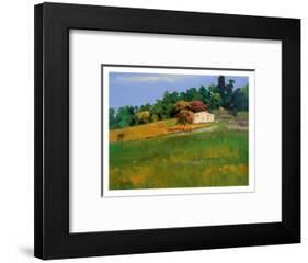 Farmhouse at Noon-Peter Fiore-Framed Art Print