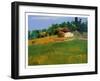 Farmhouse at Noon-Peter Fiore-Framed Art Print