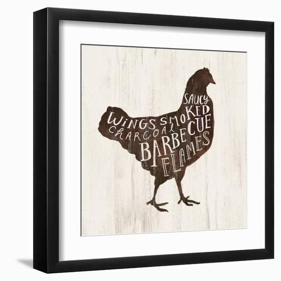 Farmhouse BBQ III-Victoria Borges-Framed Art Print