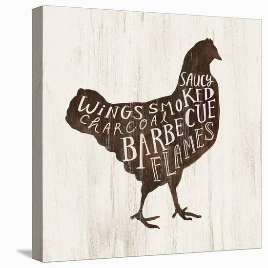 Farmhouse BBQ III-Victoria Borges-Stretched Canvas