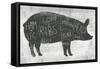 Farmhouse Butcher I-June Erica Vess-Framed Stretched Canvas