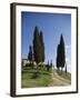 Farmhouse Called Il Belvedere Near San Quirico, Val d'Orcia, Tuscany, Italy-Angelo Cavalli-Framed Photographic Print