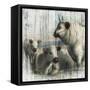 Farmhouse Cows-null-Framed Stretched Canvas