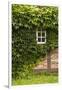 Farmhouse, Facade, Ivy Covered, Detail-Nora Frei-Framed Photographic Print