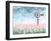 Farmhouse Floral-Melody Hogan-Framed Art Print