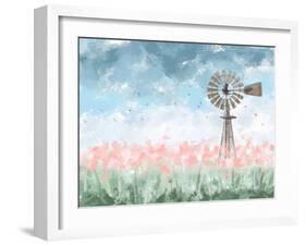 Farmhouse Floral-Melody Hogan-Framed Art Print