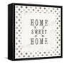 Farmhouse Fresh 01A Home Sweet Home-Katie Pertiet-Framed Stretched Canvas