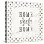 Farmhouse Fresh 01A Home Sweet Home-Katie Pertiet-Stretched Canvas