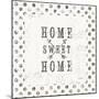 Farmhouse Fresh 01A Home Sweet Home-Katie Pertiet-Mounted Art Print