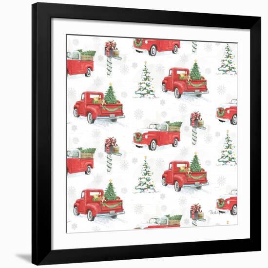 Farmhouse Holidays Step 01-Beth Grove-Framed Art Print