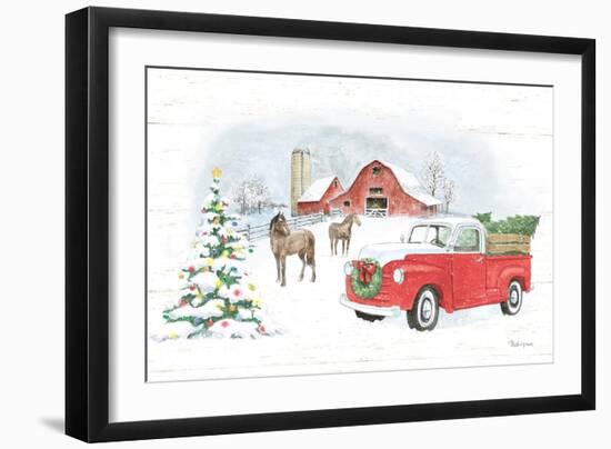 Farmhouse Holidays V no Words-Beth Grove-Framed Art Print