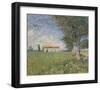 Farmhouse in a Wheat Field, 1888-Vincent van Gogh-Framed Giclee Print