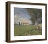 Farmhouse in a Wheat Field, 1888-Vincent van Gogh-Framed Art Print