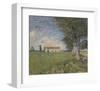 Farmhouse in a Wheat Field, 1888-Vincent van Gogh-Framed Art Print