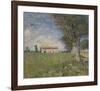 Farmhouse in a Wheat Field, 1888-Vincent van Gogh-Framed Art Print