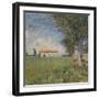 Farmhouse in a Wheat Field, 1888-Vincent van Gogh-Framed Giclee Print