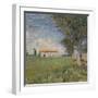 Farmhouse in a Wheat Field, 1888-Vincent van Gogh-Framed Premium Giclee Print