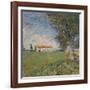 Farmhouse in a Wheat Field, 1888-Vincent van Gogh-Framed Giclee Print