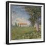 Farmhouse in a Wheat Field, 1888-Vincent van Gogh-Framed Giclee Print