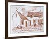 Farmhouse in Belle, France-Richard Lawrence-Framed Photographic Print