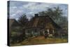 Farmhouse in Nuenen (La Chaumièr)-Vincent van Gogh-Stretched Canvas