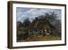 Farmhouse in Nuenen (La Chaumièr)-Vincent van Gogh-Framed Giclee Print