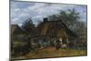 Farmhouse in Nuenen (La Chaumièr)-Vincent van Gogh-Mounted Giclee Print