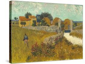 Farmhouse in Provence, 1888-Vincent van Gogh-Stretched Canvas