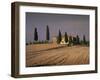 Farmhouse in Rural Tuscany, Italy-Roy Rainford-Framed Photographic Print