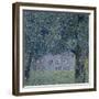 Farmhouse in Upper Austria-Gustav Klimt-Framed Giclee Print