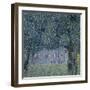 Farmhouse in Upper Austria-Gustav Klimt-Framed Premium Giclee Print