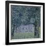 Farmhouse in Upper Austria-Gustav Klimt-Framed Giclee Print