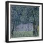 Farmhouse in Upper Austria-Gustav Klimt-Framed Giclee Print