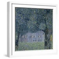 Farmhouse in Upper Austria-Gustav Klimt-Framed Giclee Print