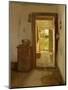 Farmhouse Interior with an Open Door-Gustav Vermehren-Mounted Giclee Print