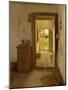 Farmhouse Interior with an Open Door-Gustav Vermehren-Mounted Giclee Print