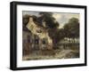 Farmhouse, Jan Wijnants-Jan Wijnants-Framed Art Print