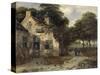 Farmhouse, Jan Wijnants-Jan Wijnants-Stretched Canvas