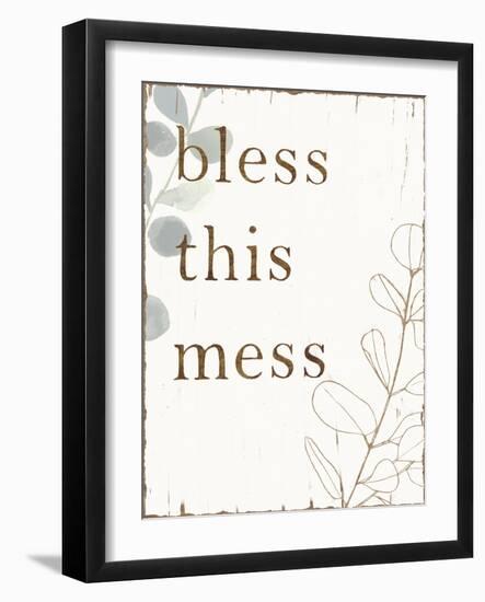 Farmhouse Mantra I-Victoria Borges-Framed Art Print