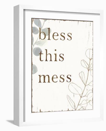 Farmhouse Mantra I-Victoria Borges-Framed Art Print