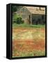Farmhouse Near Gordes, Vaucluse, Provence, France-Michael Busselle-Framed Stretched Canvas