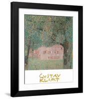 Farmhouse Northern Austria-Gustav Klimt-Framed Art Print