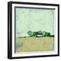 Farmhouse on the Edge-Ynon Mabat-Framed Art Print